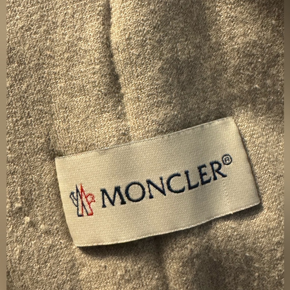 Moncler Corduroy Drawstring Trousers Light Beige - Picture 8 of 16